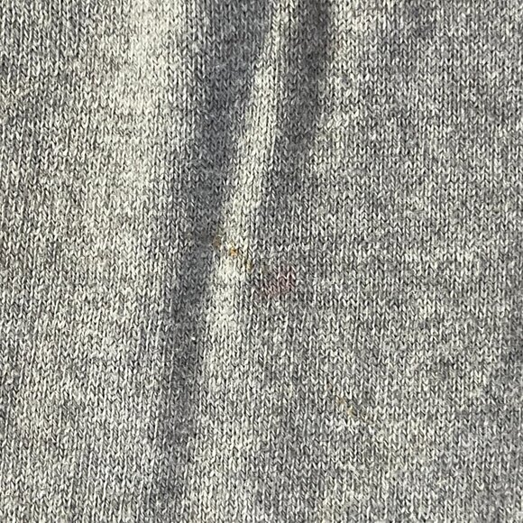 LL Bean Men's Cashmere Blend Sweater Gray Casual LS Polo Button Size XXL Reg - Picture 6 of 7